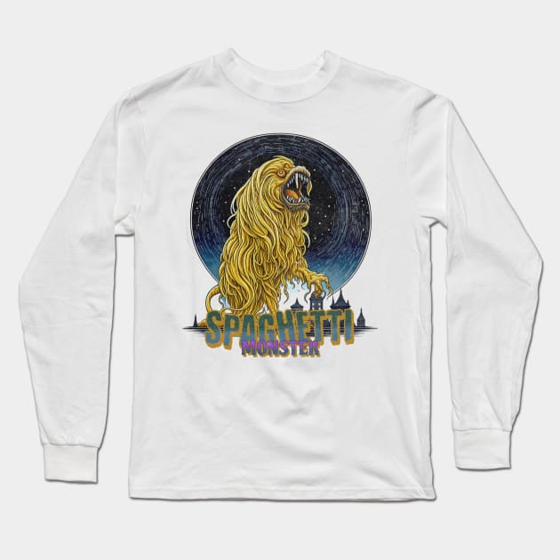 Spaghetti Monster Long Sleeve T-Shirt by Norse Magic